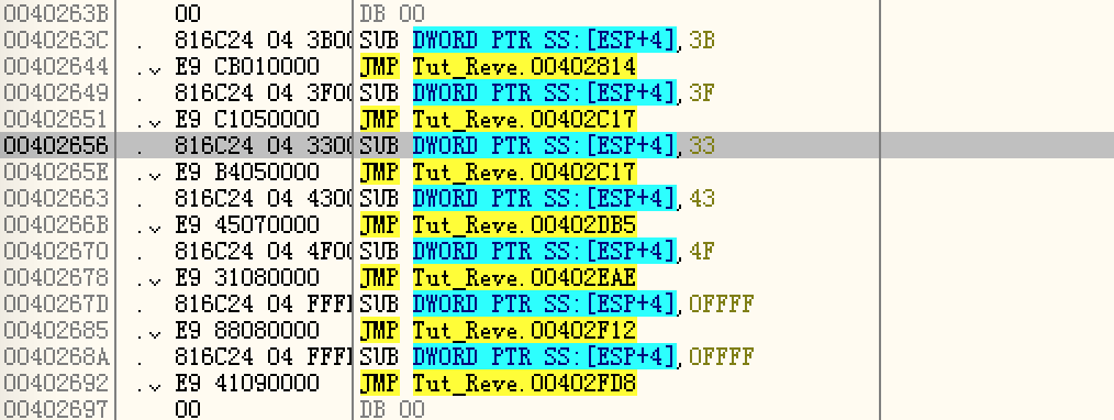 选中`CALL EAX`按下 Enter